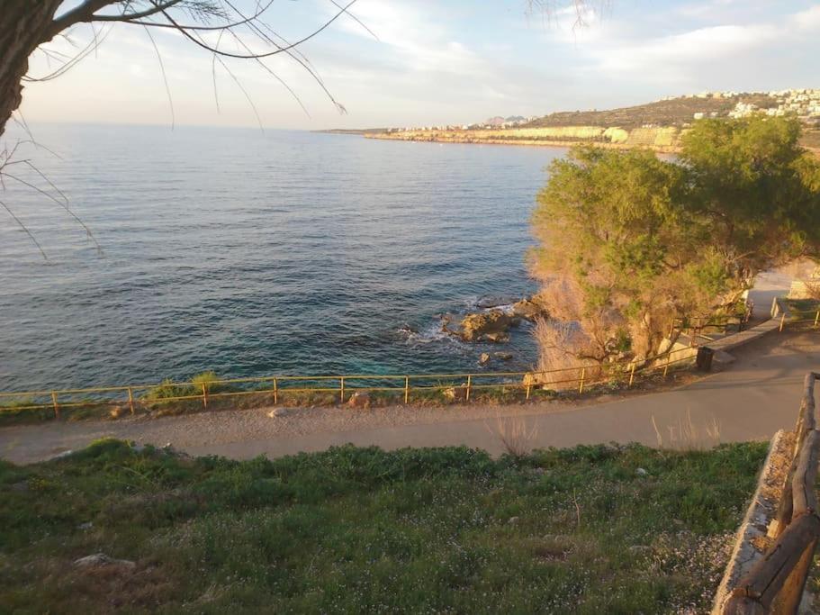 Sunny Family Apartment In Chania Close To The Sea Bagian luar foto